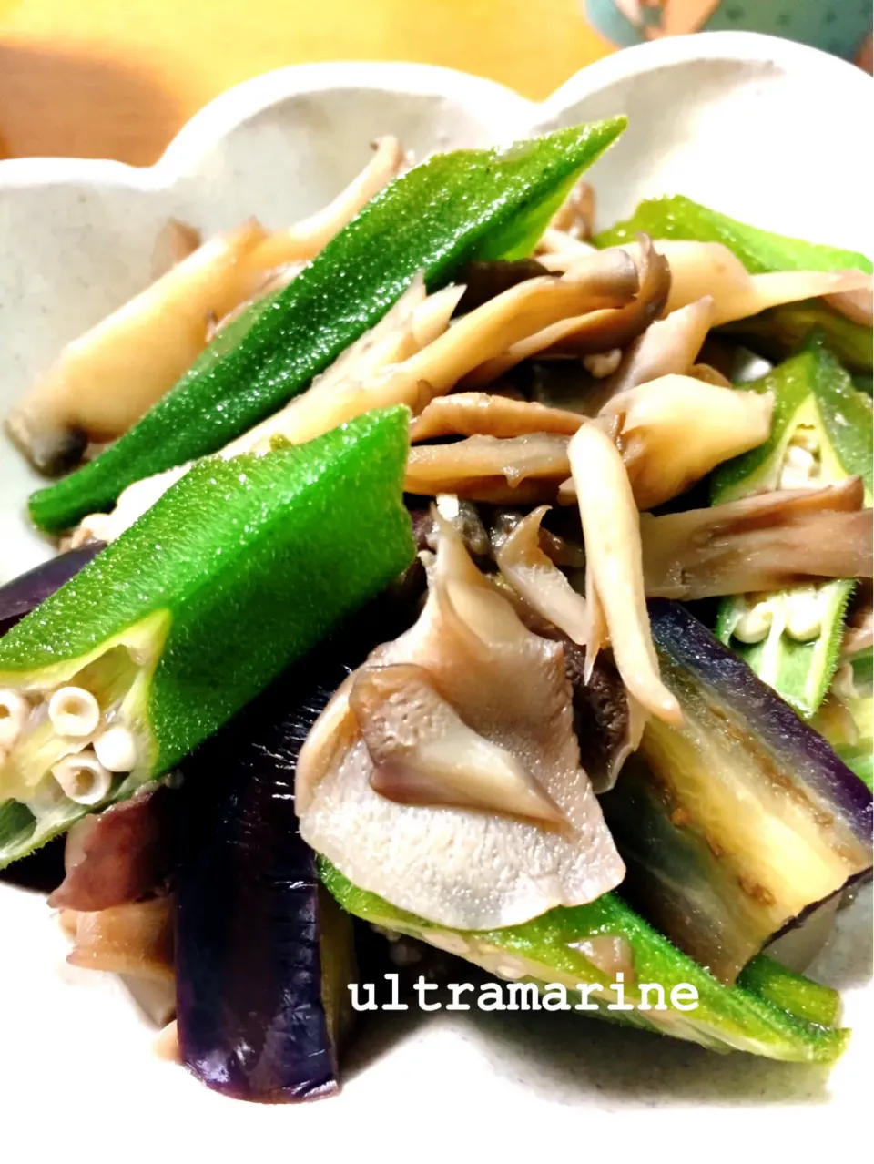 ＊夏野菜と舞茸のさっぱり漬け＊|ultramarineさん