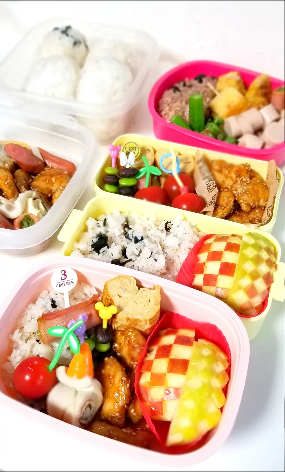 8/19四人弁当|ゆきこさん