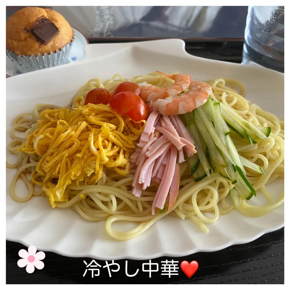 Snapdishの料理写真:冷やし中華❤️手づくりタレ|いのっちさん