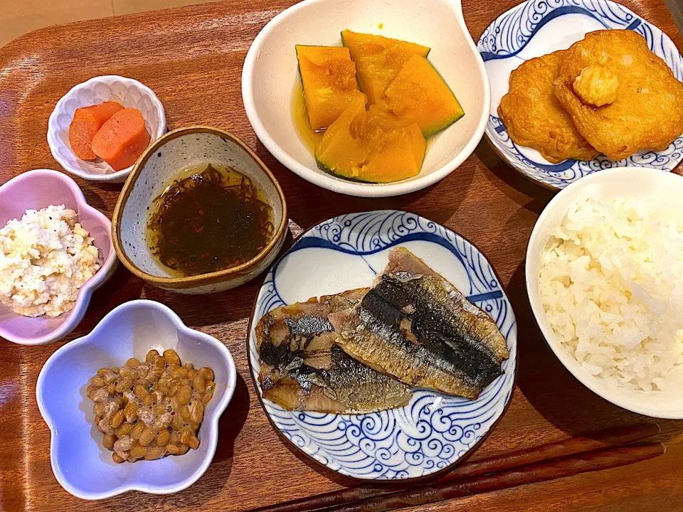 干しサンマ🐟定食❣️|かおちゃんさん