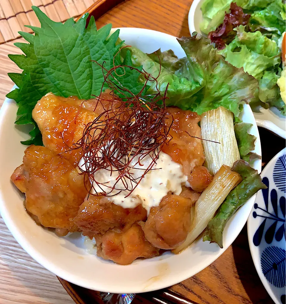 照り焼き丼♪|ふわくまさん