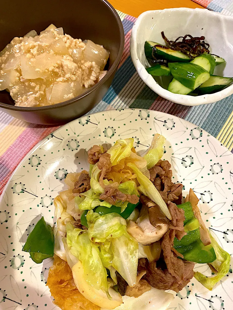 Snapdishの料理写真:牛肉と野菜のオイスターソース炒め|まーさん