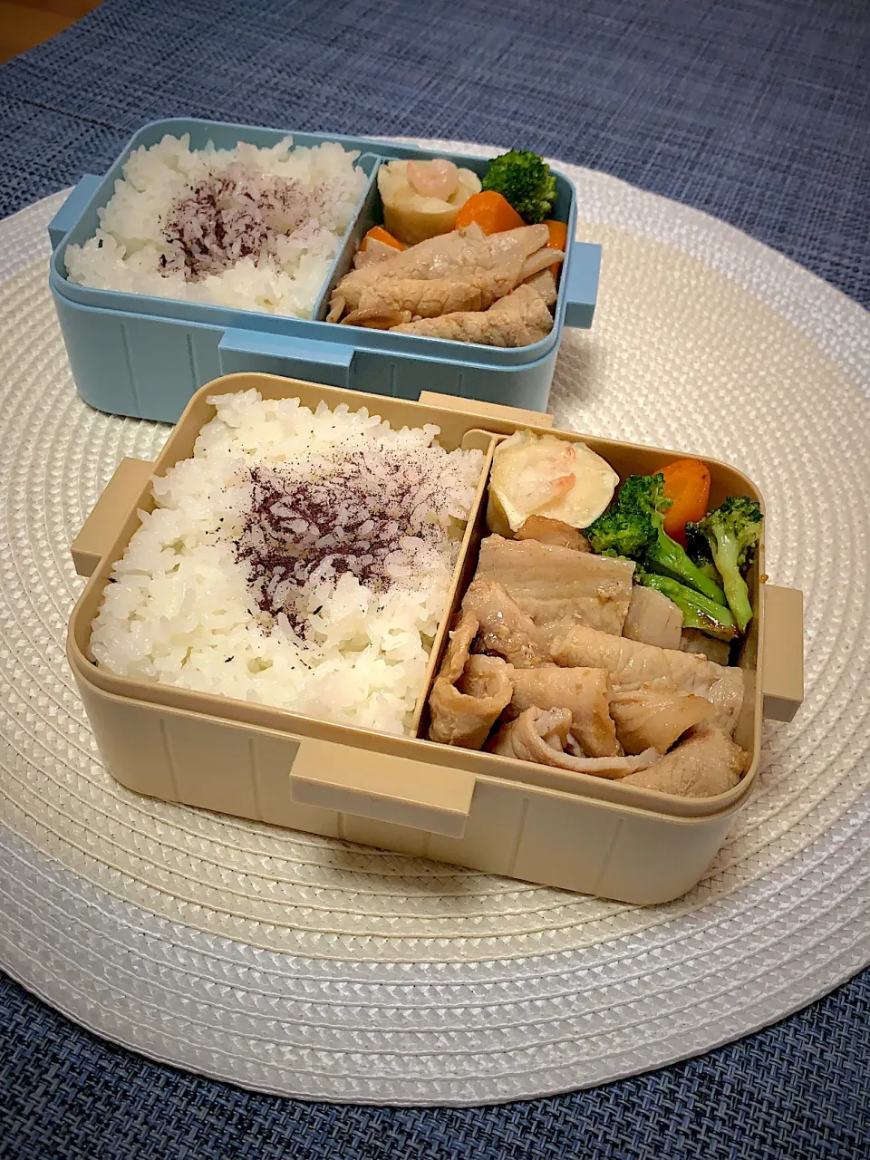 豚しょうが焼弁当　熱中症に気をつけて行ってらっしゃい|Mzkさん