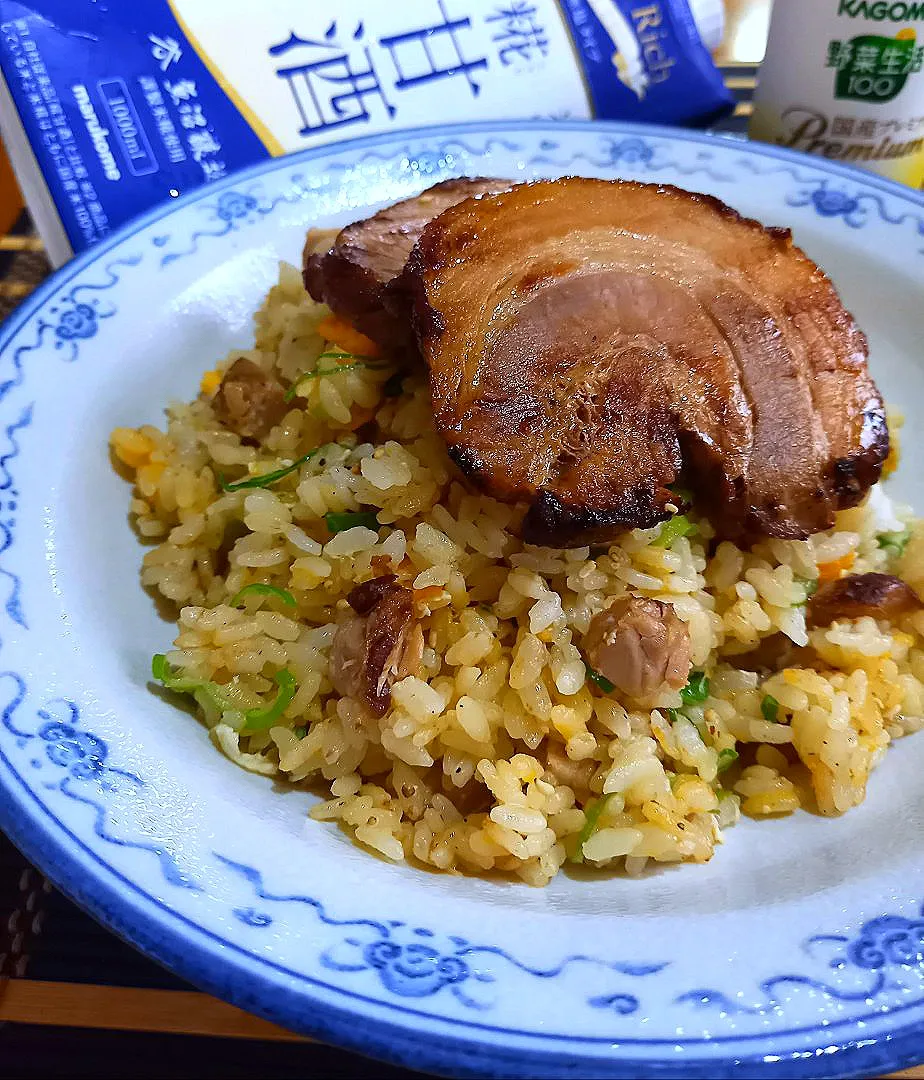 甘酒チャーシューで炙り焼豚炒飯|ナオミさん