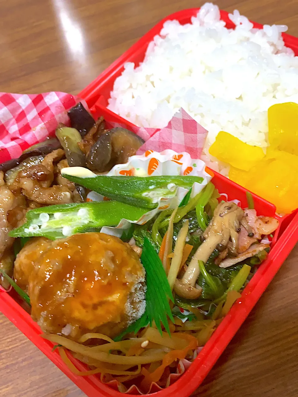 Snapdishの料理写真:夜勤弁当♡|utaさん