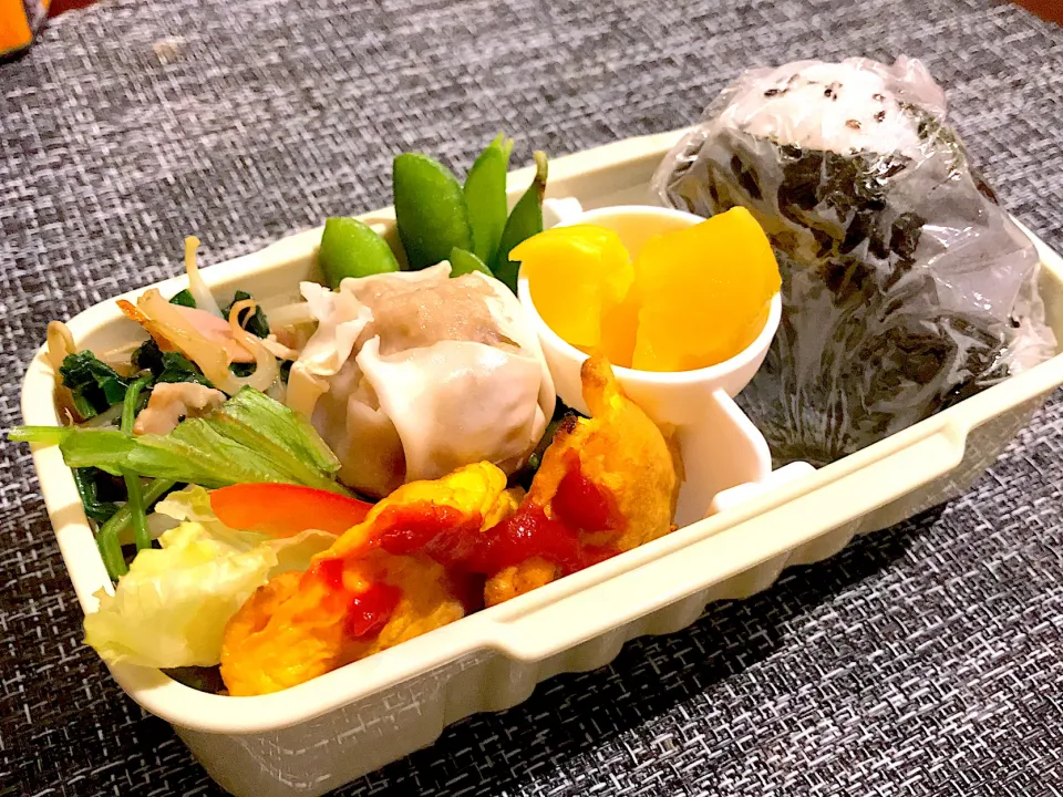 ポークピカタ弁当|とみぃさん