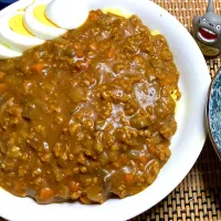 Snapdishの料理写真:夏野菜のスタミナキーマカレー🍛|Asa Eiさん