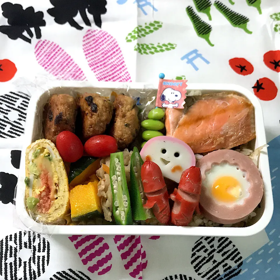 Snapdishの料理写真:2020年8月21日　オレ弁当♪|クッキングおやぢさん