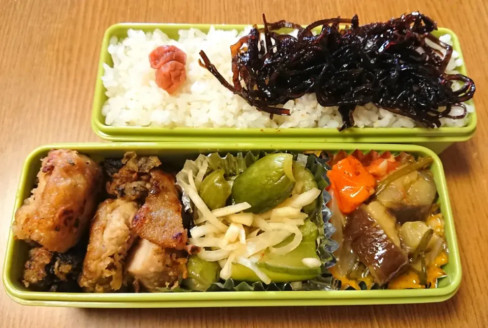 昆布佃煮祭弁当(笑)|りょーさん