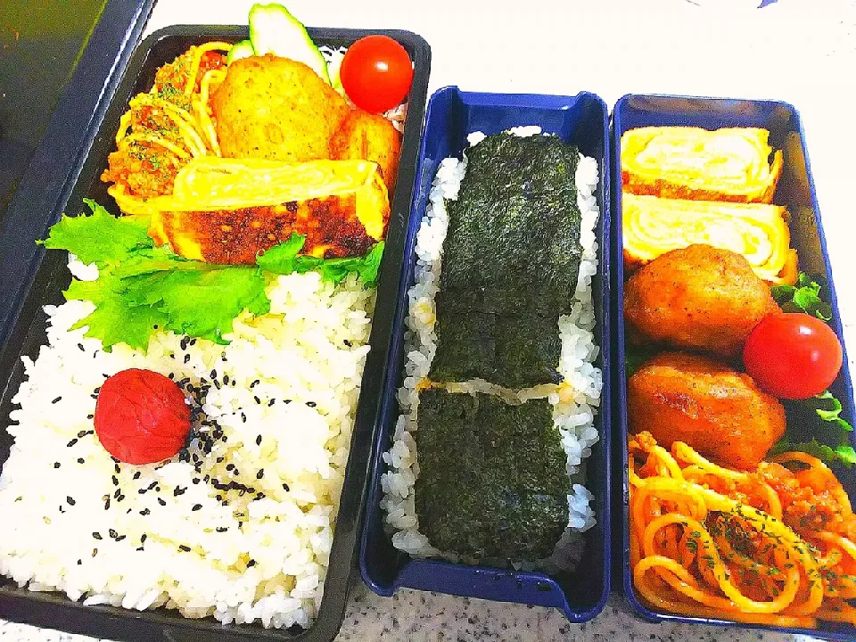 夫🌼次男お弁当🍱|かねしろ食堂さん