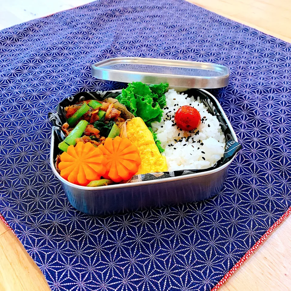 Snapdishの料理写真:牛肉ザーサイ炒め弁当✴︎|あやみんさん