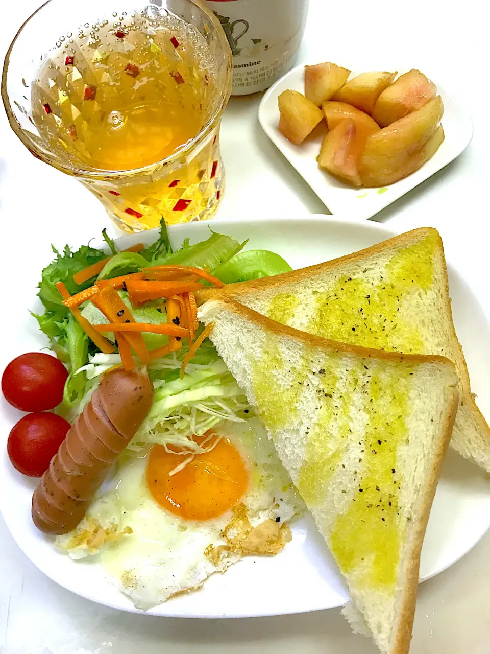 Snapdishの料理写真:#朝ごパン|Sumie Matushitaさん