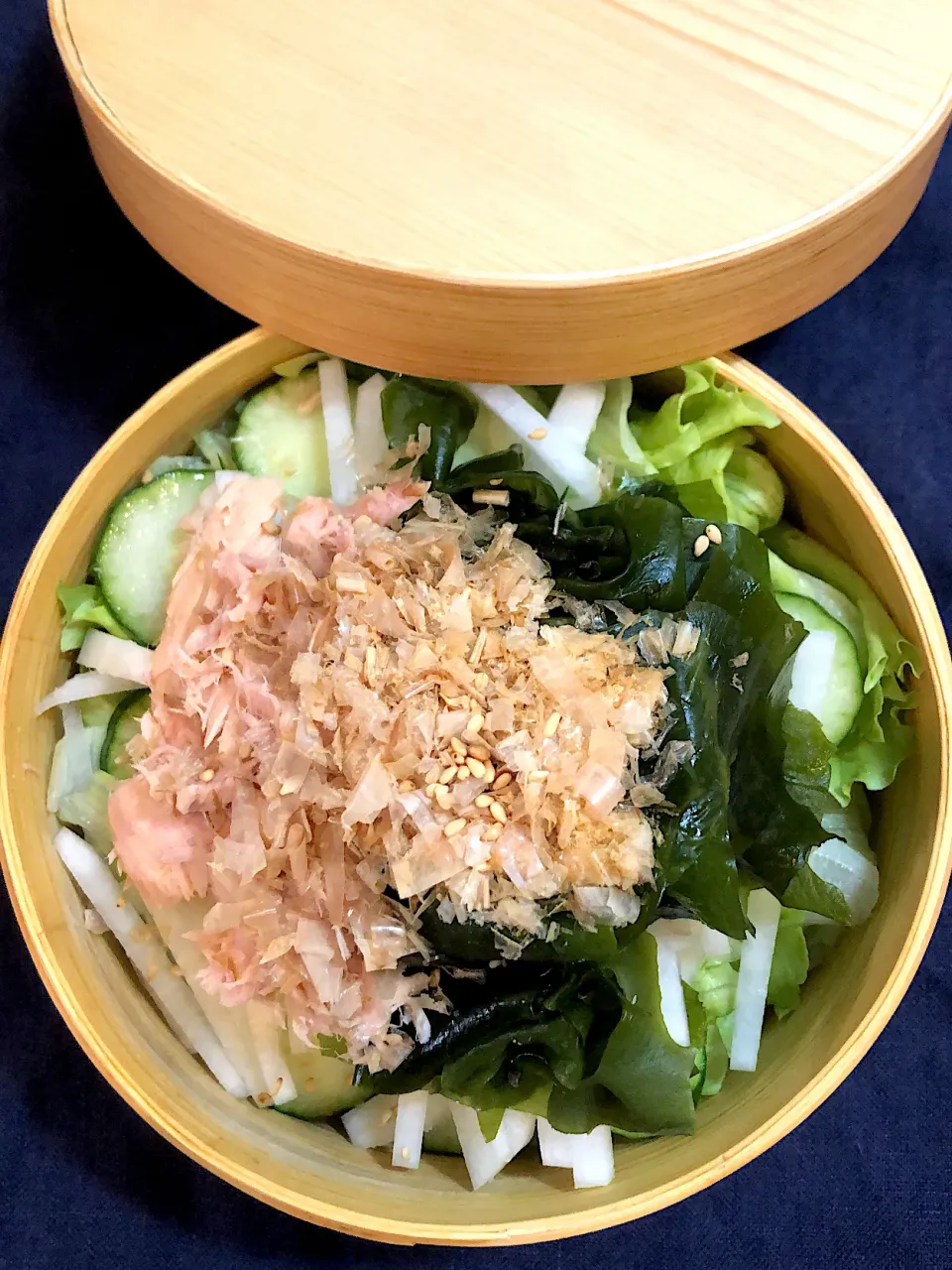 ワカメツナサラダ🥗|はなえ飯さん