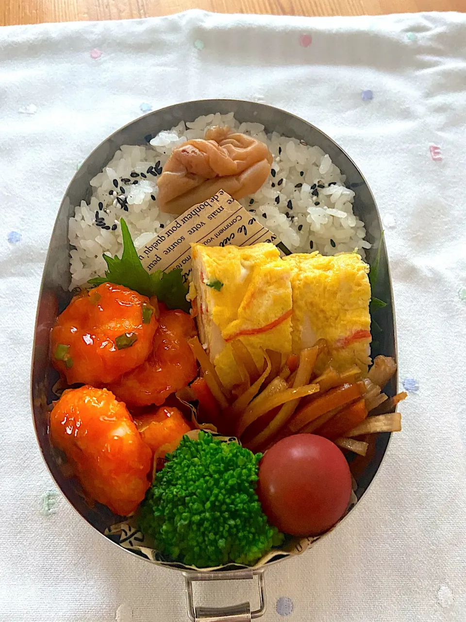 高校生息子のお弁当|りんご✖️2さん