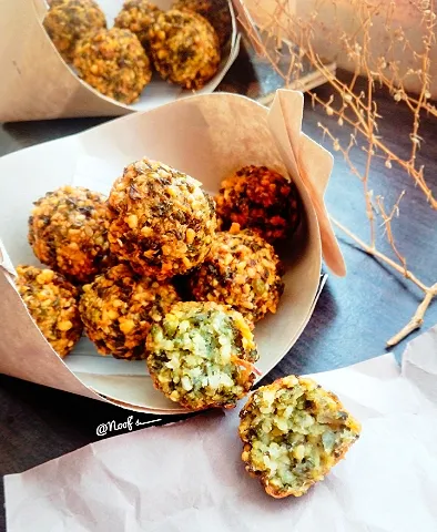 Green beans fritters|Noofs___さん