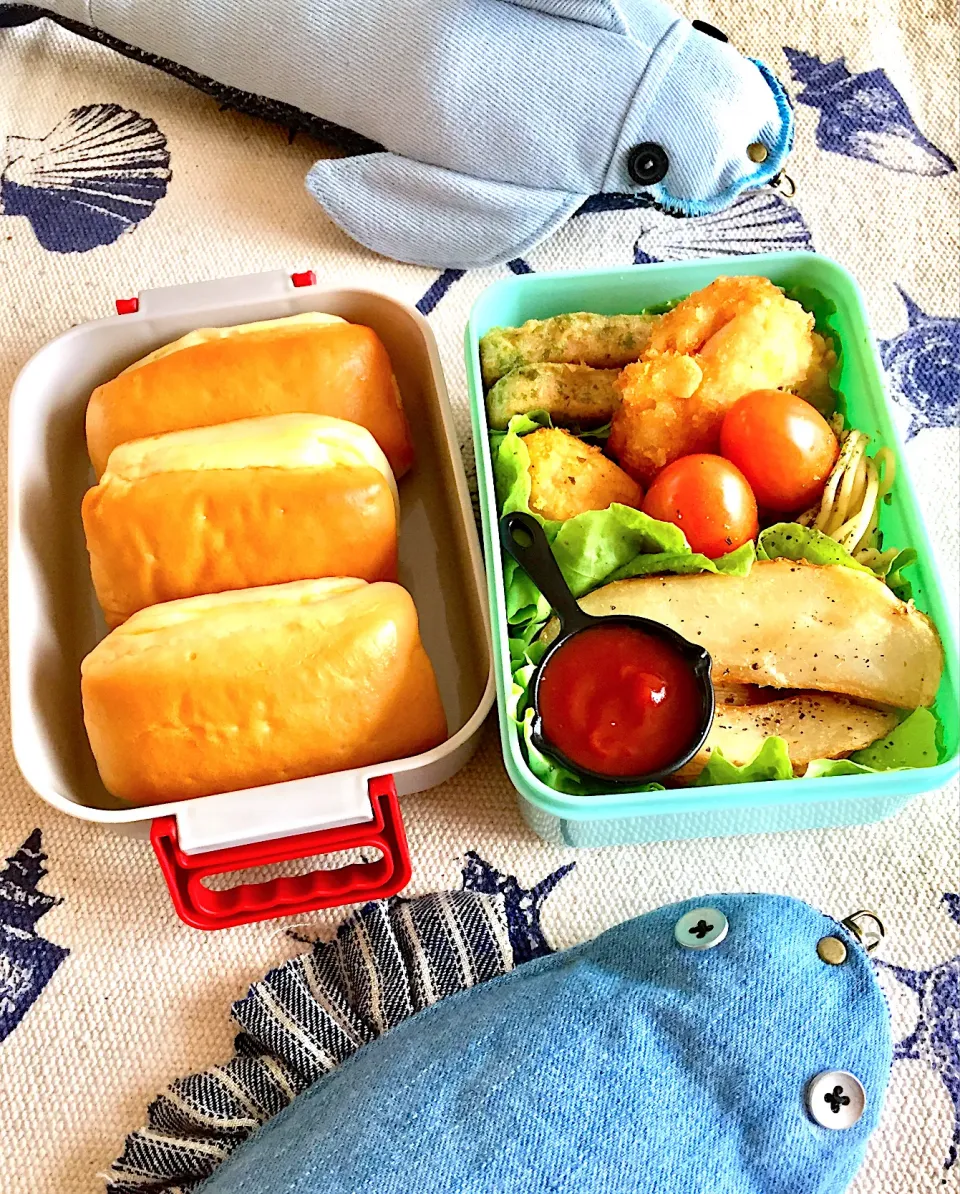 Snapdishの料理写真:旦那へのお弁当|🌻ako ·͜·♡peco🌻さん