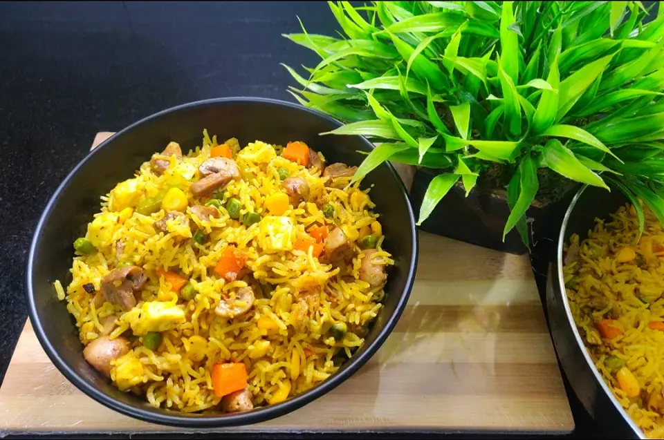 Mashroom Veg Pulao|Anusha Kurupさん