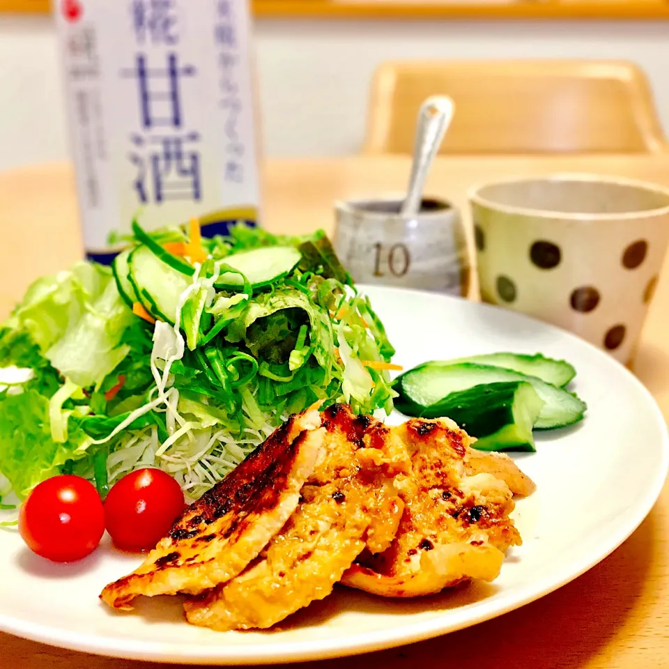 甘酒味噌生姜ディップの　豚肉みそ漬け|FIKA789さん