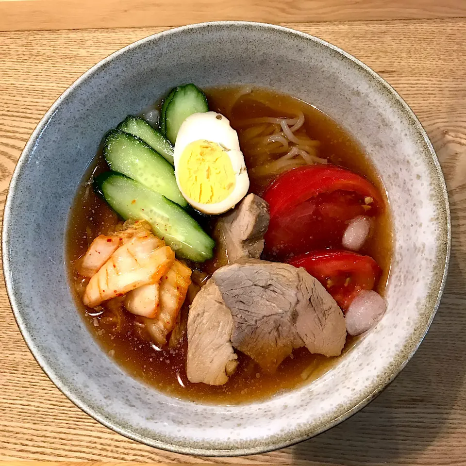 2020.8.21 (金) 晩御飯の盛岡冷麺|あっきーよさん