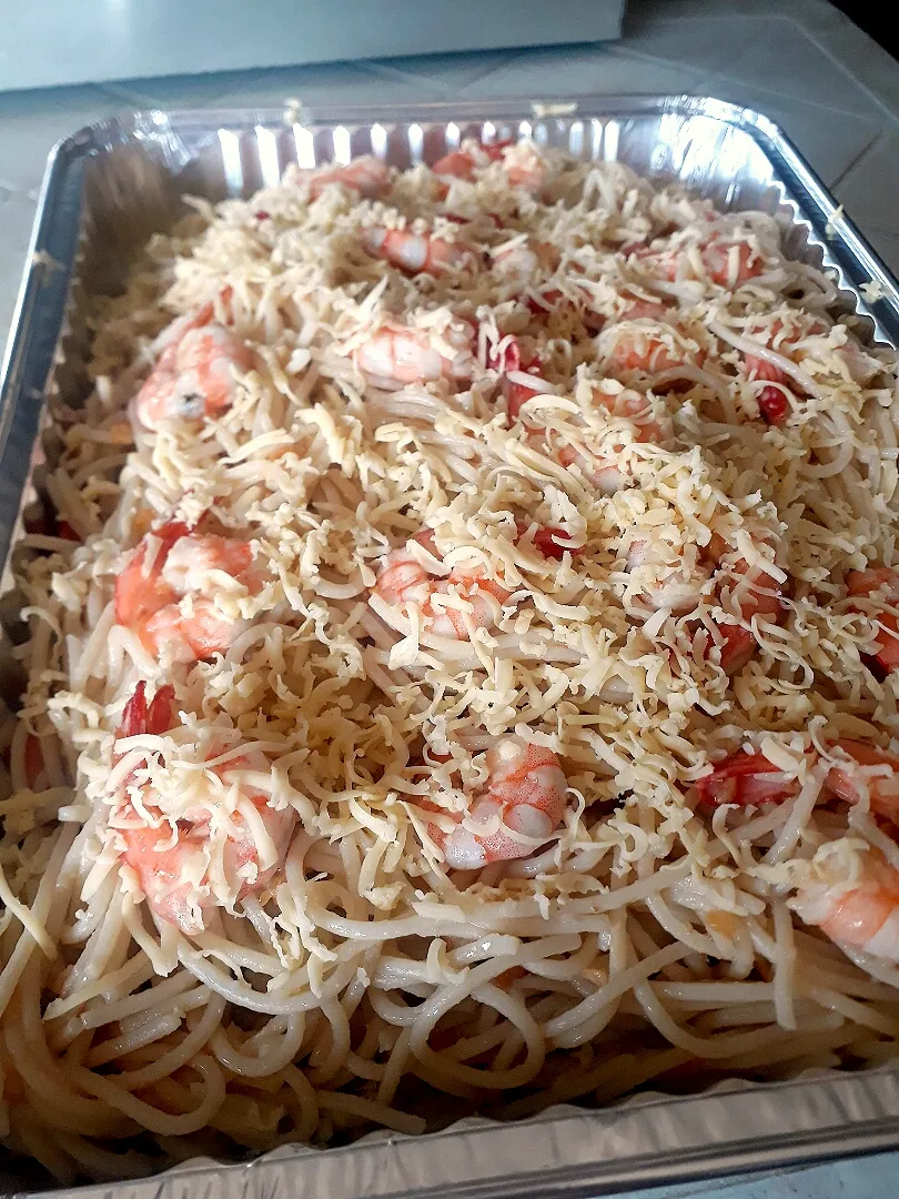 Prawn Aglio Olio de law|Chef Lawさん