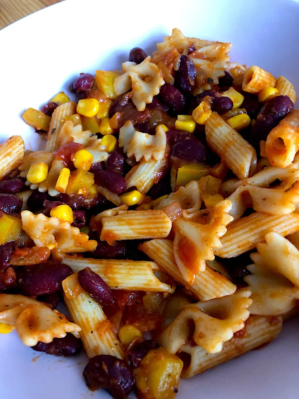 Chilli Sin Carne with pasta|MissYumYumさん