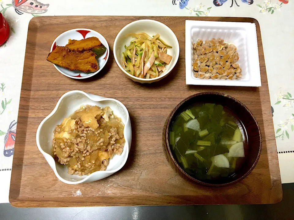 厚揚げの餡掛けのご飯|みよさん