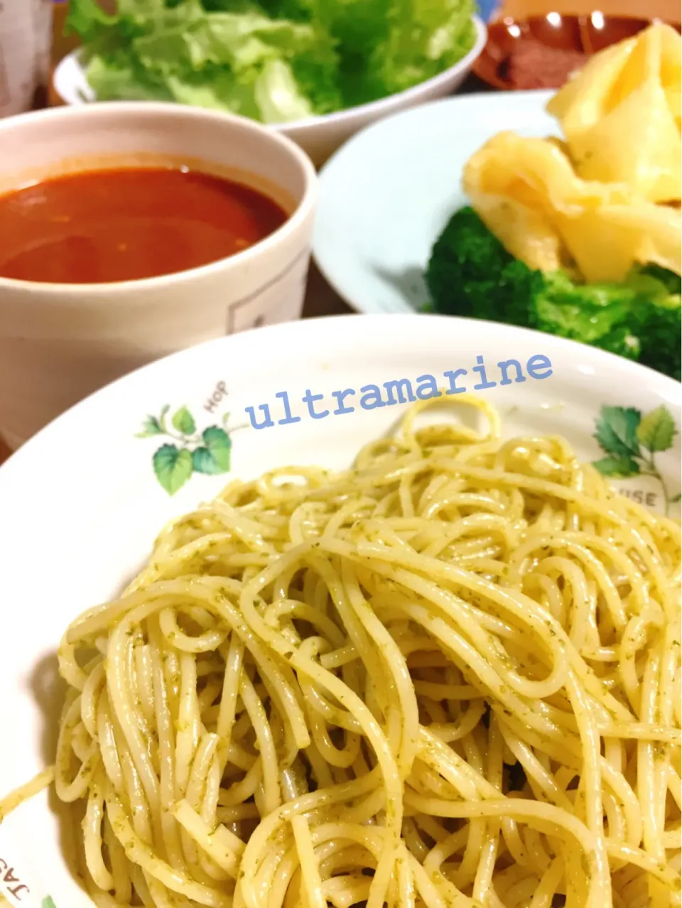 ＊ジェノベーゼ♬夏野菜トマトスープ＊|ultramarineさん