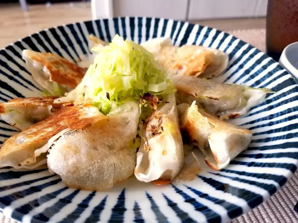 餃子焼きました|しあるさん