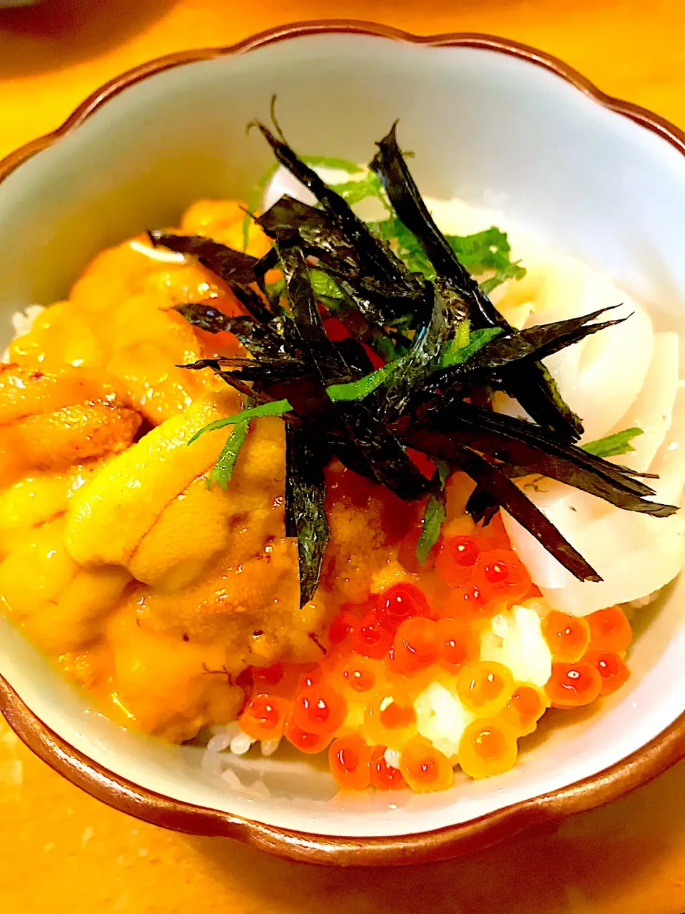 うに、いくら、いか丼|土日ランチ当番のおっさんさん