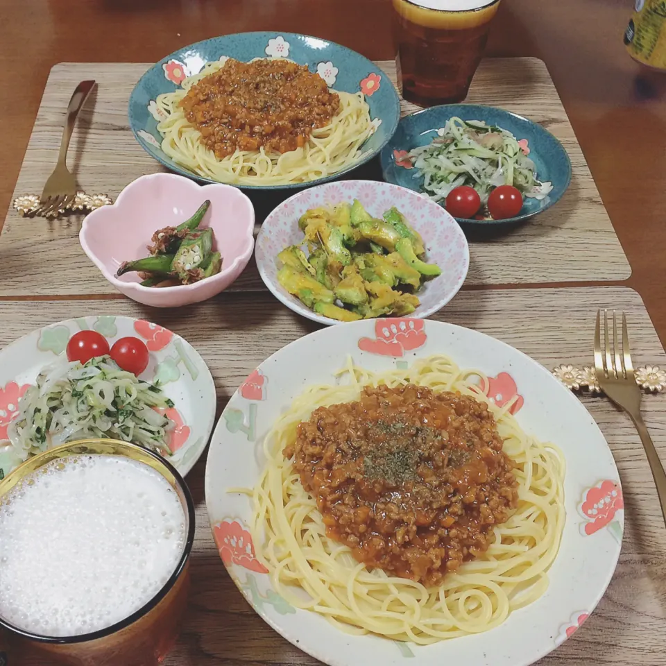 ミートソーススパゲッティ🍝|waiwaiさん