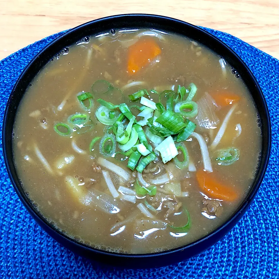 カレー南蛮蕎麦|ラブリー心愛さん