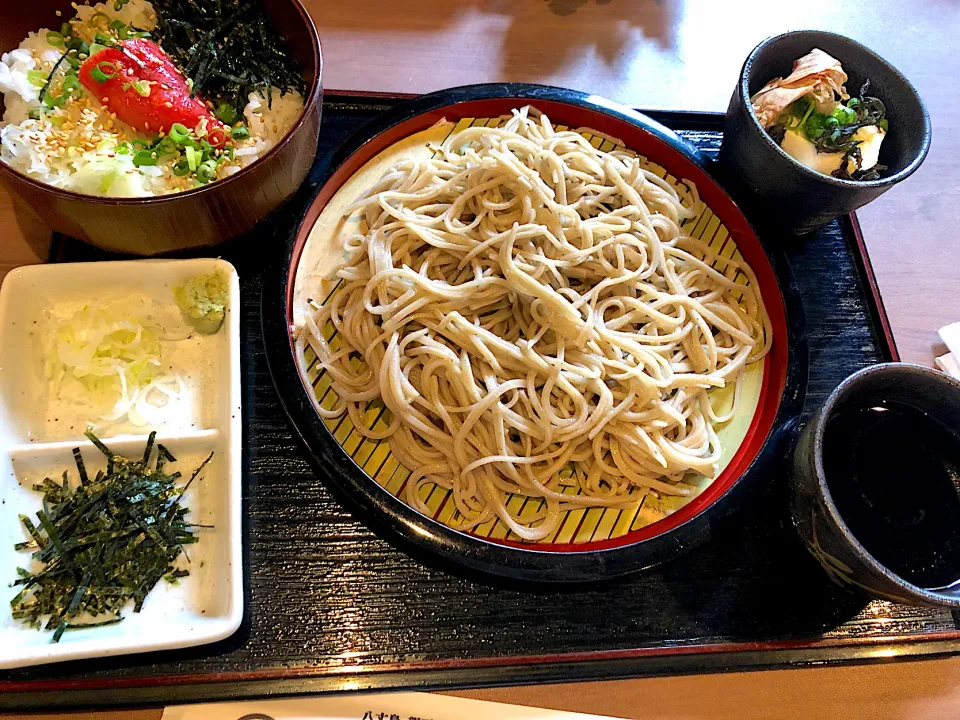 三年目は倦怠期でざる蕎麦&明太ご飯|きむらゆりかさん