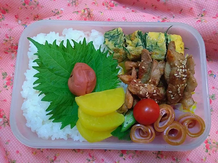 Snapdishの料理写真:お弁当🍱2020/08/23|Kodomo cookking 2さん