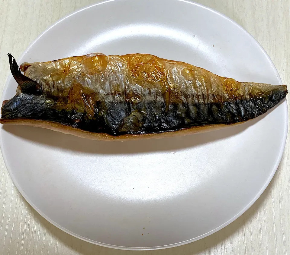 鯖の柚子風味塩焼焼き💕|かぴかぴさん