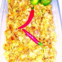 Snapdishの料理写真:spicy pork sisig|Joseph T. Dela Torreさん