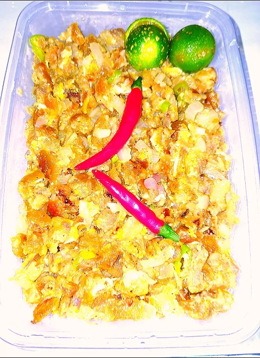 Snapdishの料理写真:spicy pork sisig|Joseph T. Dela Torreさん