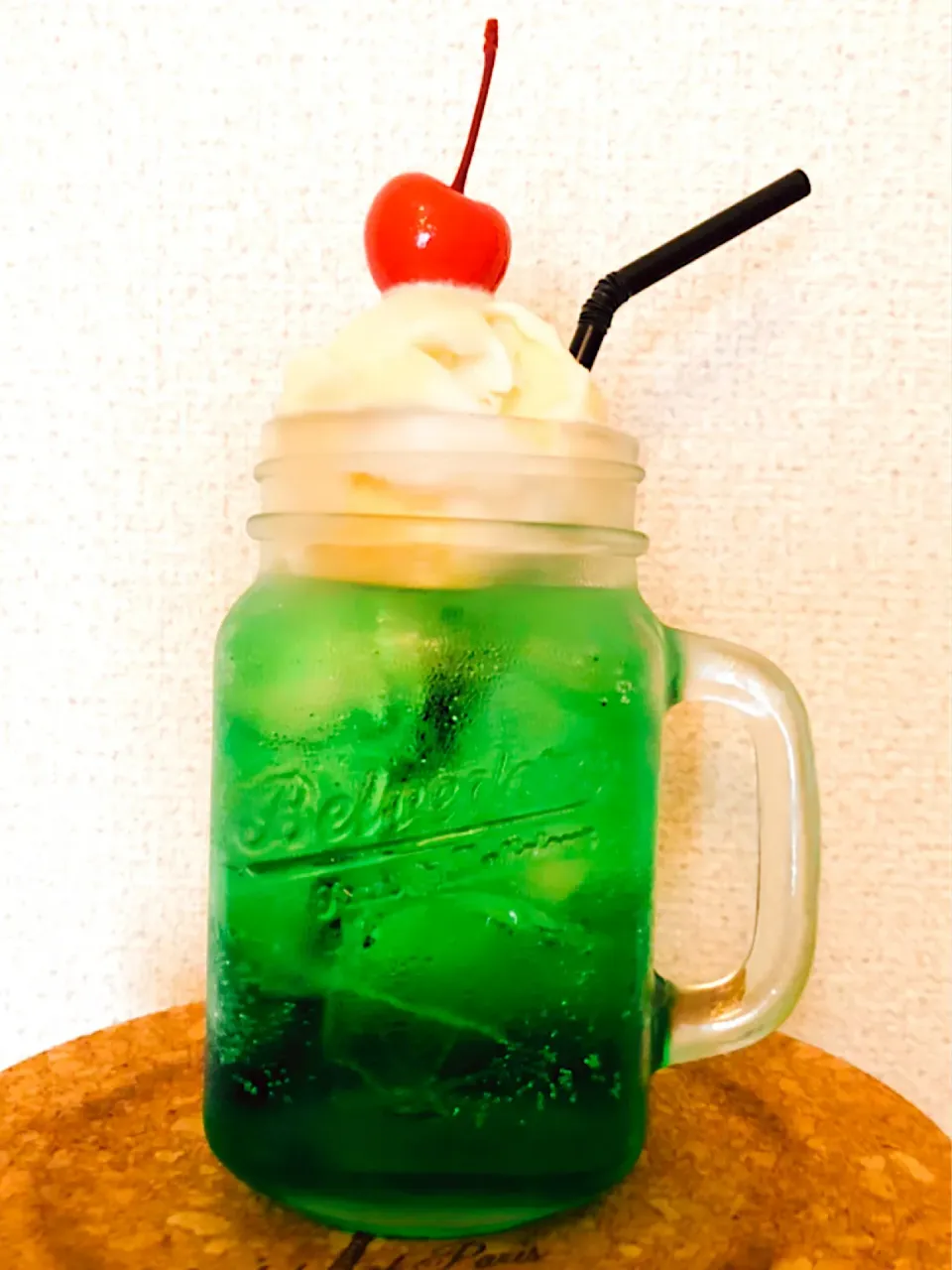 メロンクリームソーダ✨|パンダ母さん🐼さん