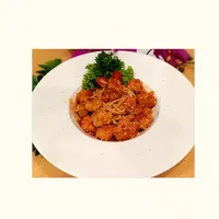 Chicken Cacciatore Spagheti|khuntunさん