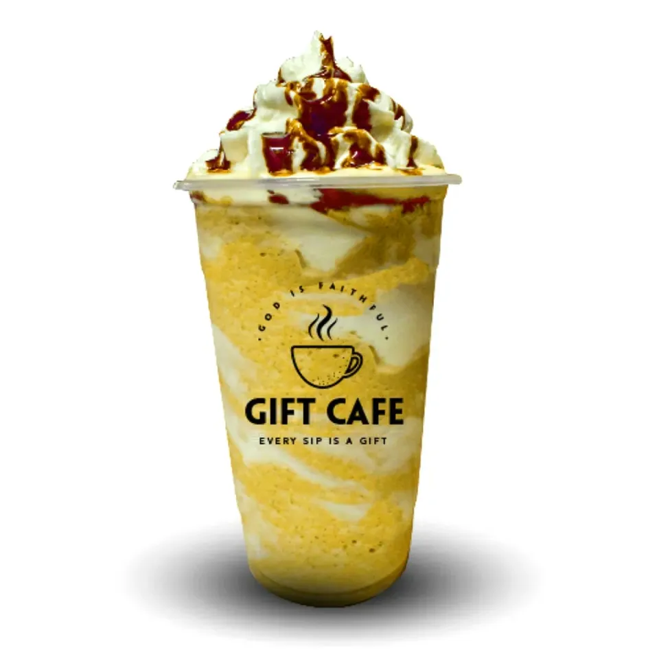 SALTED CARAMEL FRAPPE|i am SALAD MANさん