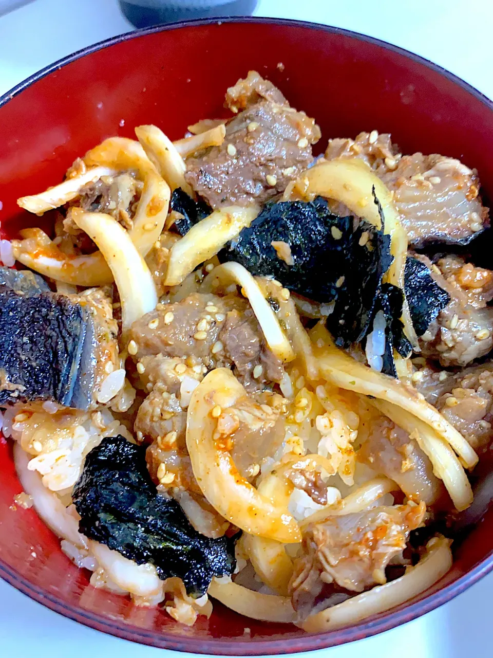 カツオユッケ丼|ハンバーグうーたんさん