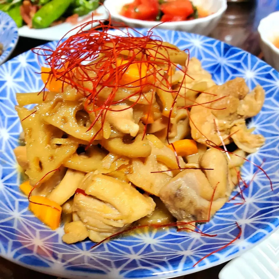 男子ごはん
鶏肉とれんこんの筑前煮|dai.noriさん