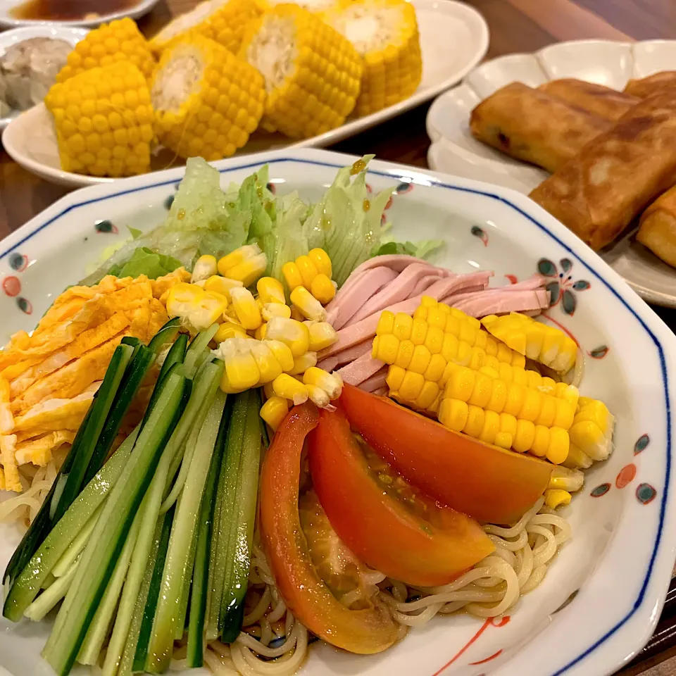 Snapdishの料理写真:お昼の冷やし中華😋|ｋｚｓｙｋさん