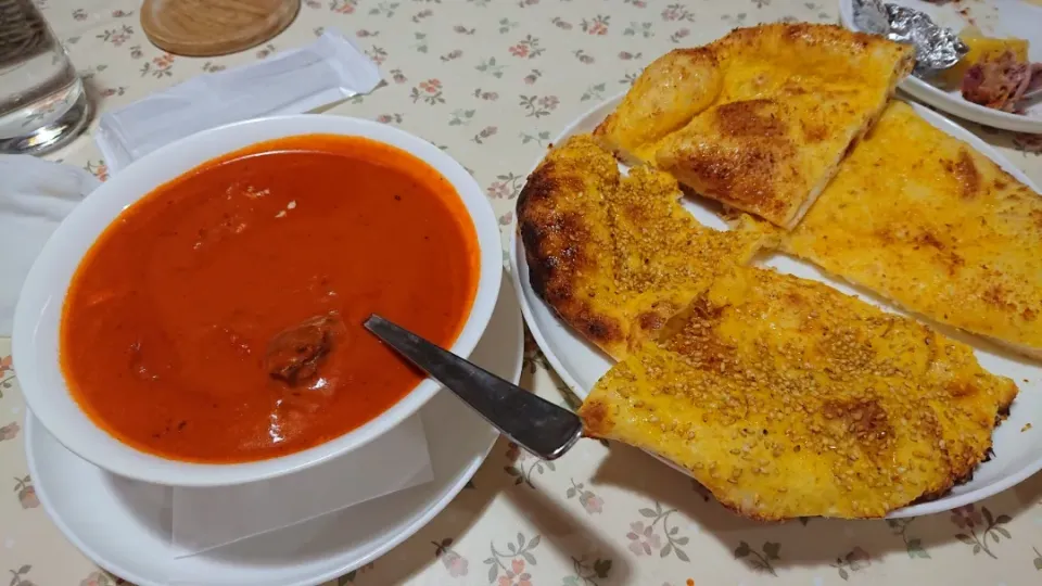 マトンカレー&ゴマナン＆ココナッツナン|ひでさん