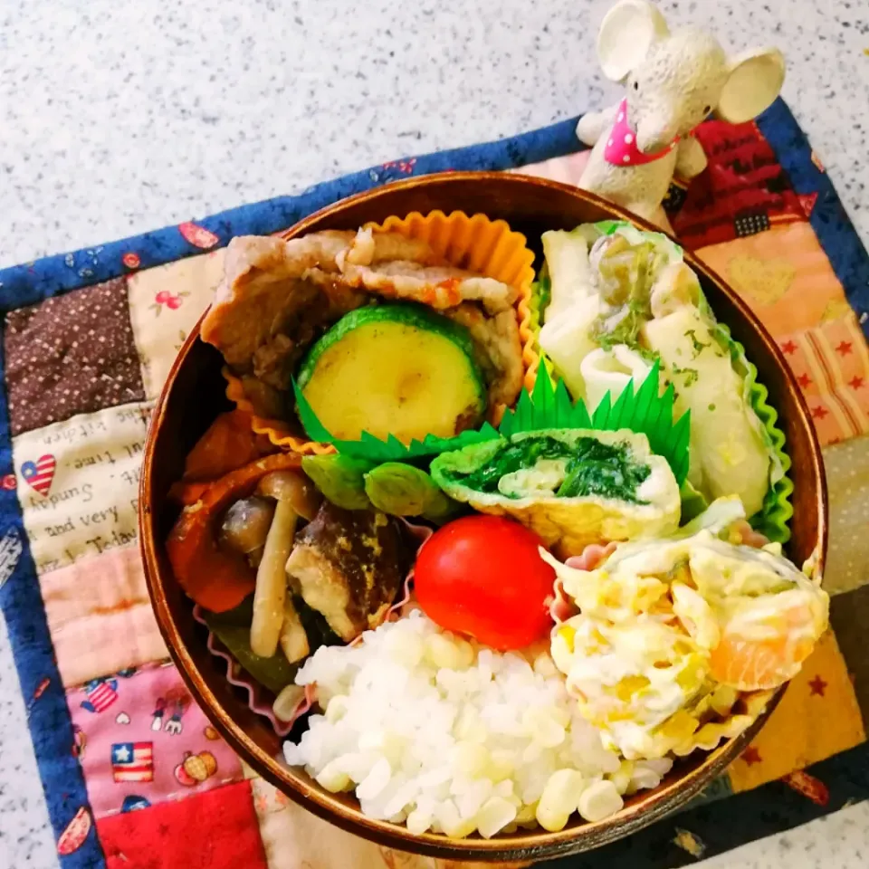 Snapdishの料理写真:今日のお弁当😊|naonaomimichanさん