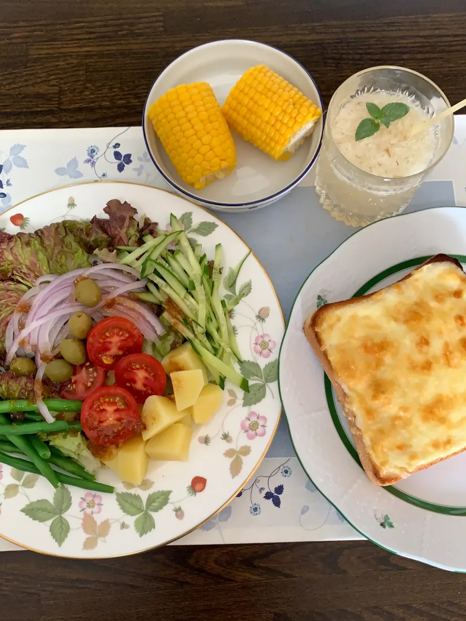 メルシーのとうもろこし🌽とチーズトーストでプレックファースト✨|tamemitiさん