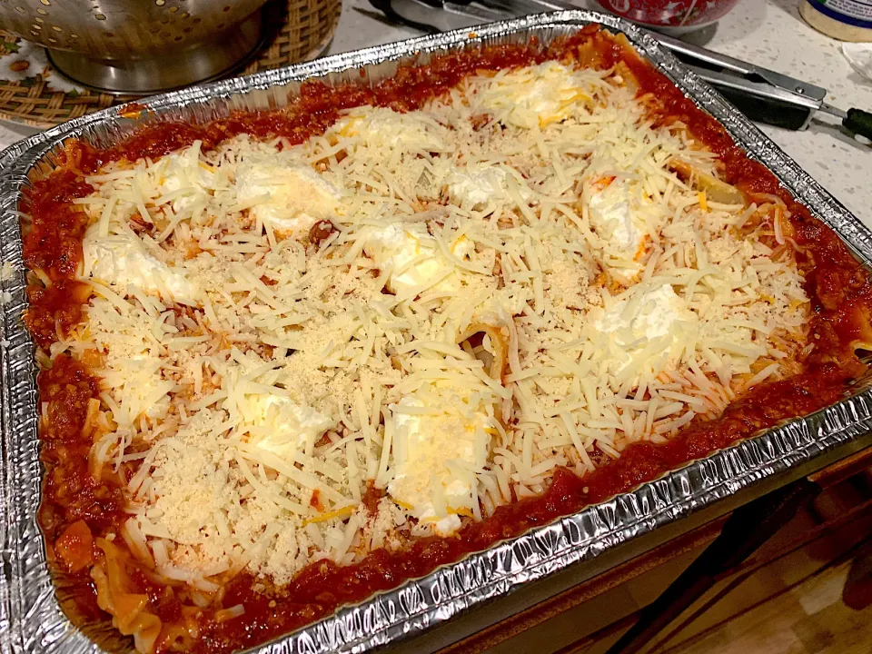 Ready to bake Lasagne😍|🌺IAnneさん