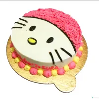 Hello kitty vanilla cake|Nastahatさん