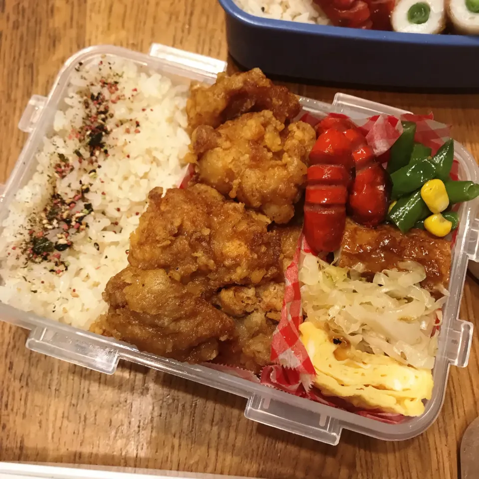 Snapdishの料理写真:長男弁当8月24日|hatabowwyomeさん