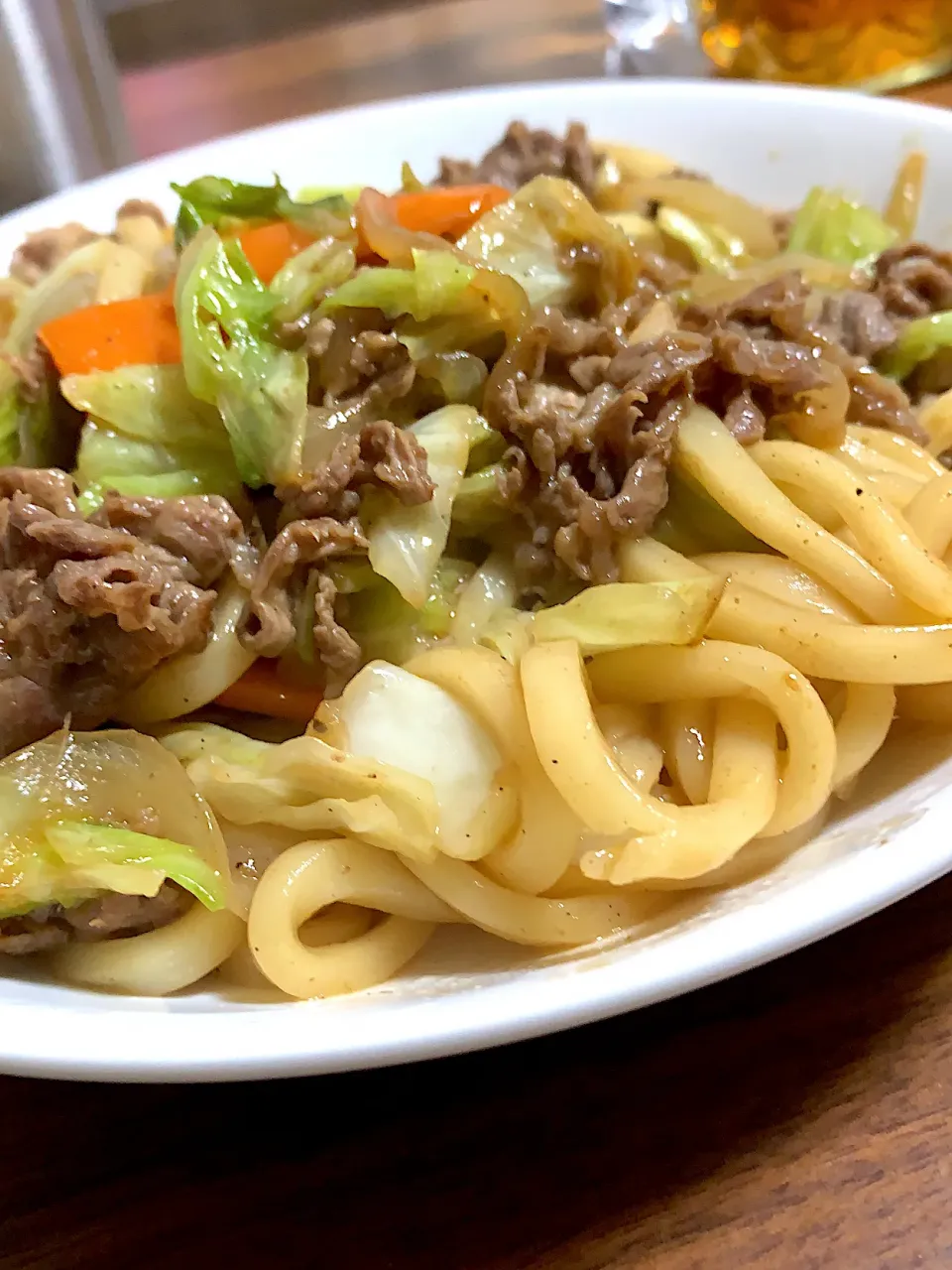 焼うどん　醤油バター味|ピロ式さん