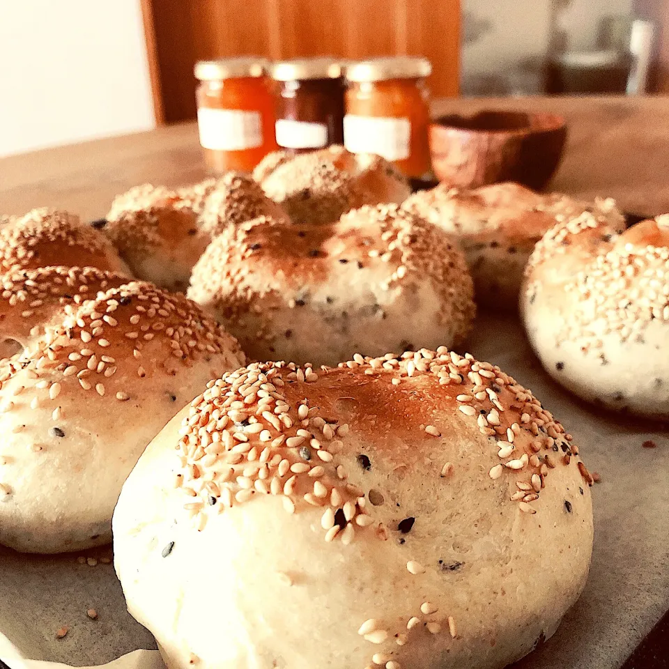 胡麻チーズパン🥖|けんちんさん